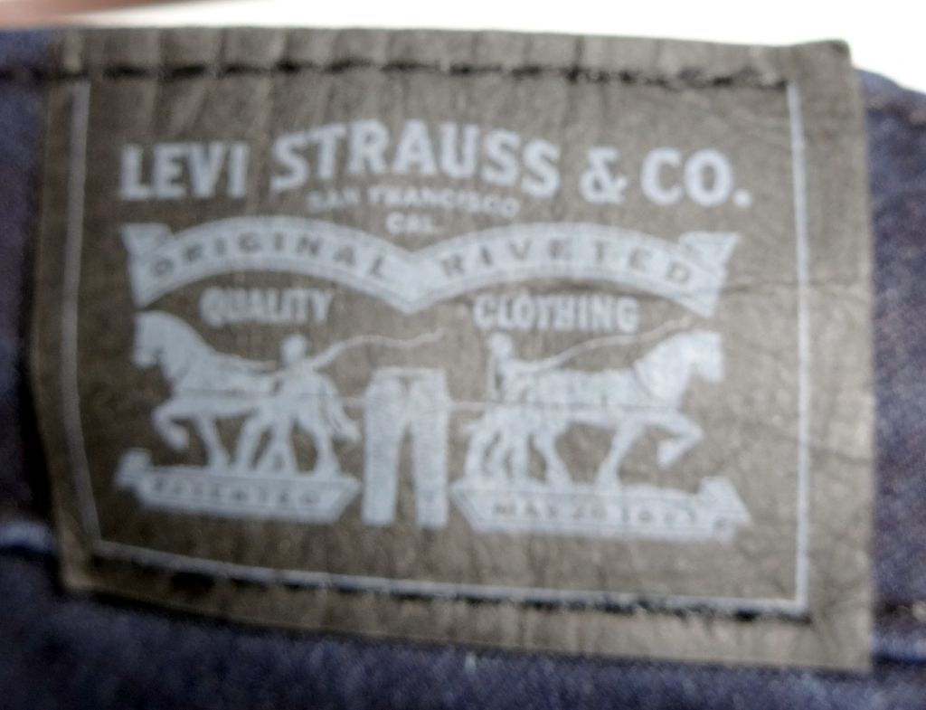 джинсы унисекс узкие  LEVIS - фото фото фото 3