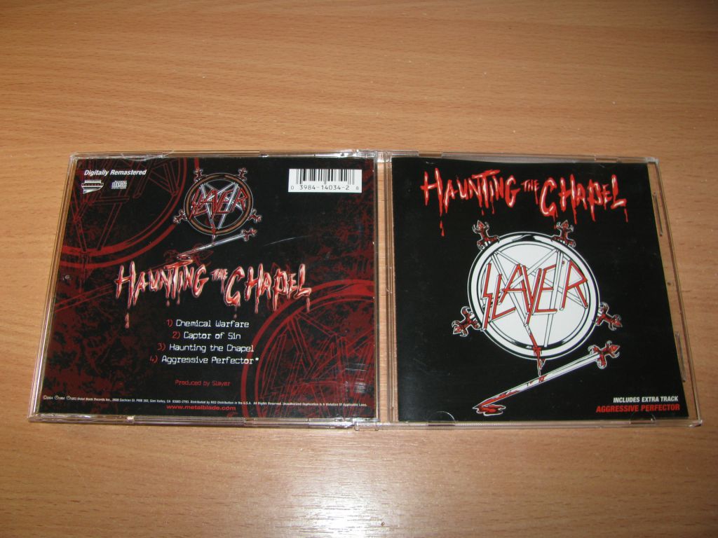 SLAYER - Haunting The Chapel  (2004 Metal Blade USA) - фото фото фото 0