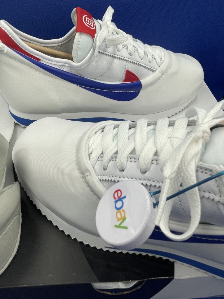 Кроссовки NIKE Cortez x CLOT Forrest Gump  (US 8.5) - фото фото фото 7