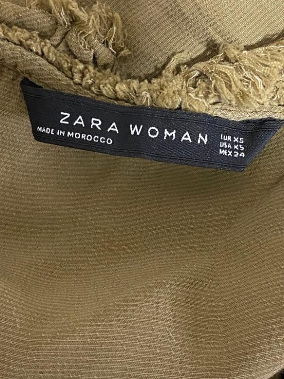Плаття-туніка zara з бахромою ( - фото фото фото 6