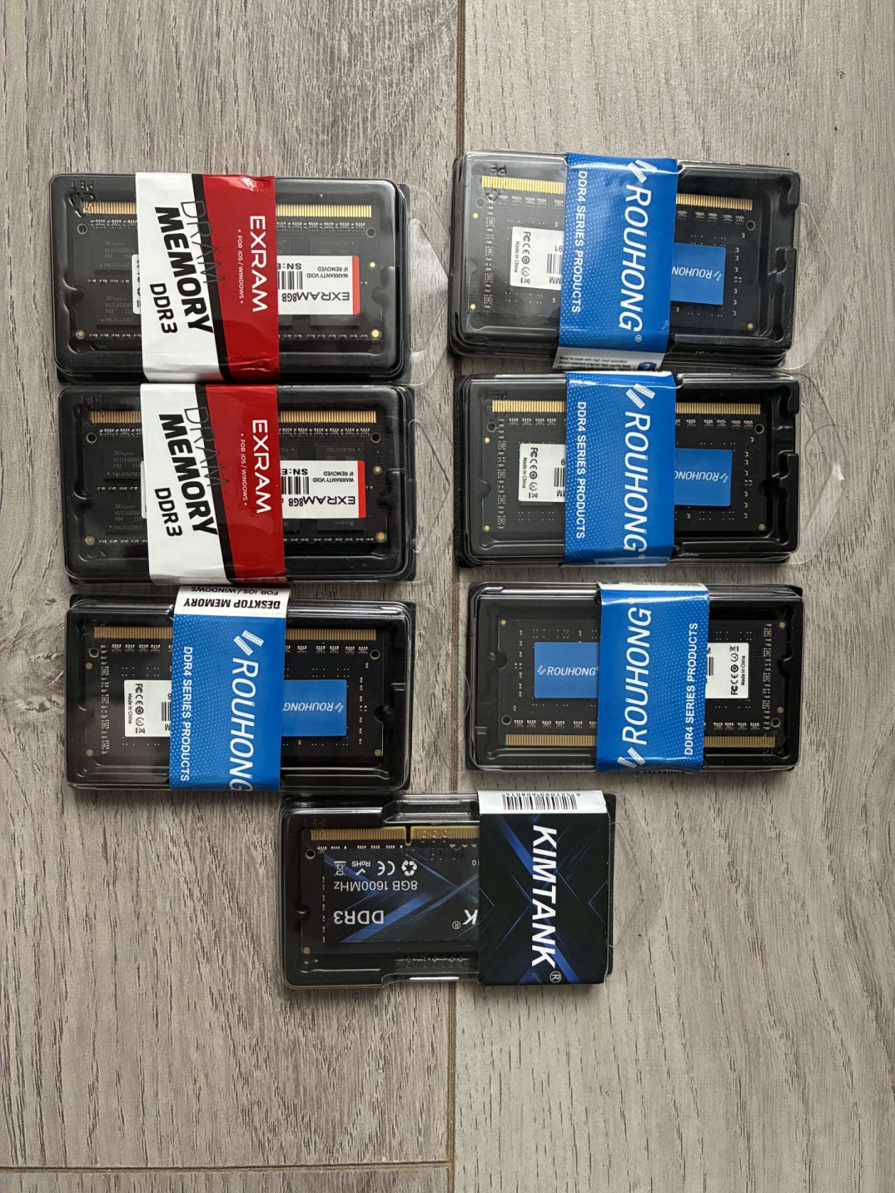 DDR3 sodimm 56gb  (7x8gb) - фото фото фото 0