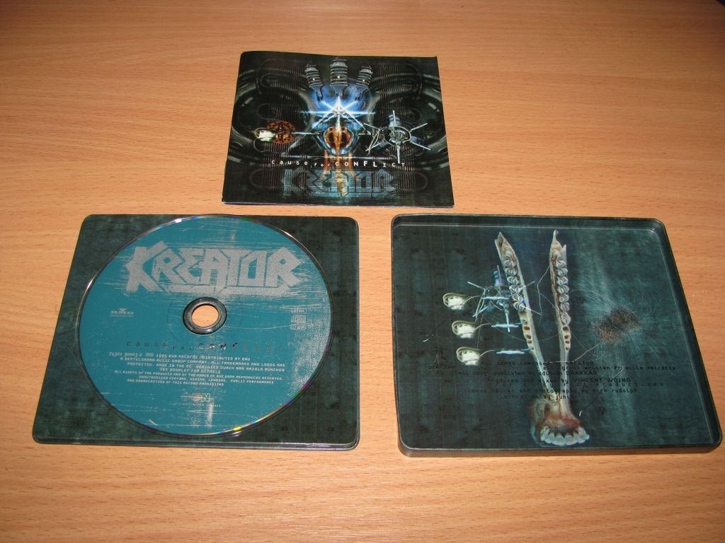 KREATOR - Cause For Conflict   (1995 GUN 1st press,METAL BOX) - фото фото фото 2