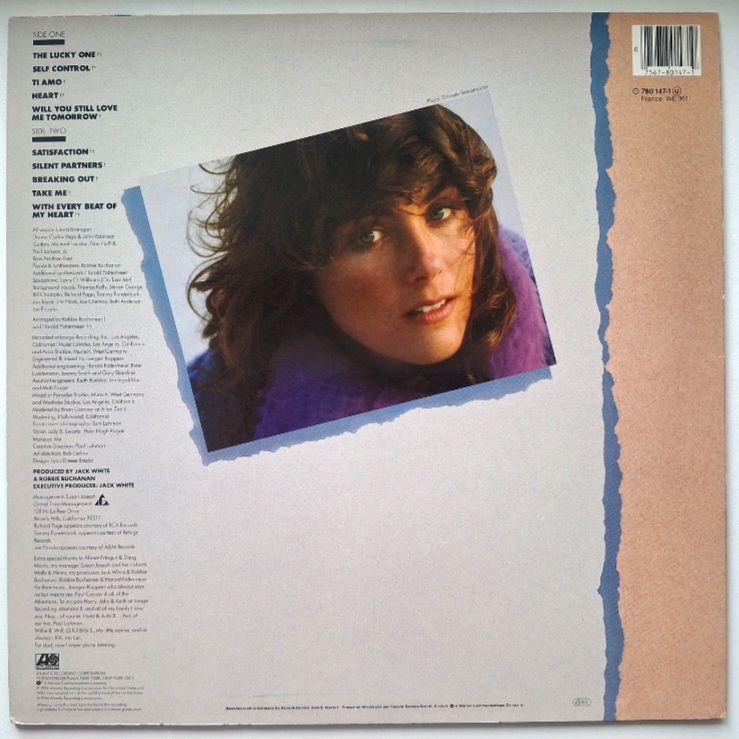 Laura Branigan - Self Control - 1984.   (LP). 12. Vinyl. Пластинка. Germany. - фото фото фото 1