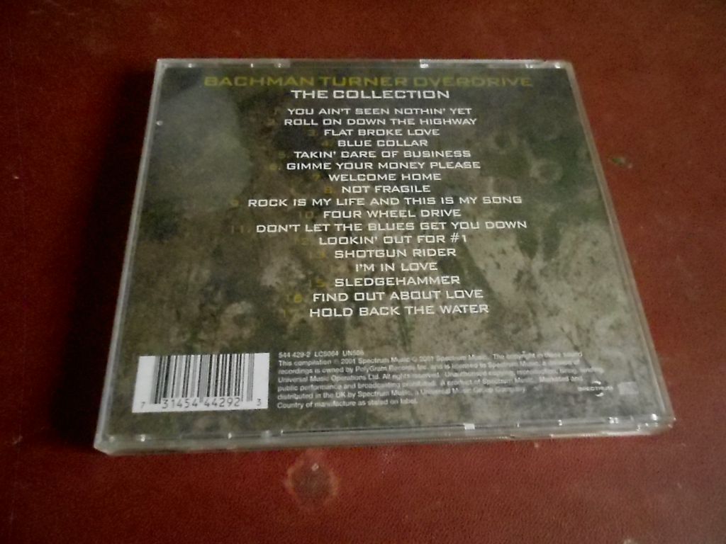 Bachman Turner Overdrive The Collection CD фирменный - фото фото фото 1