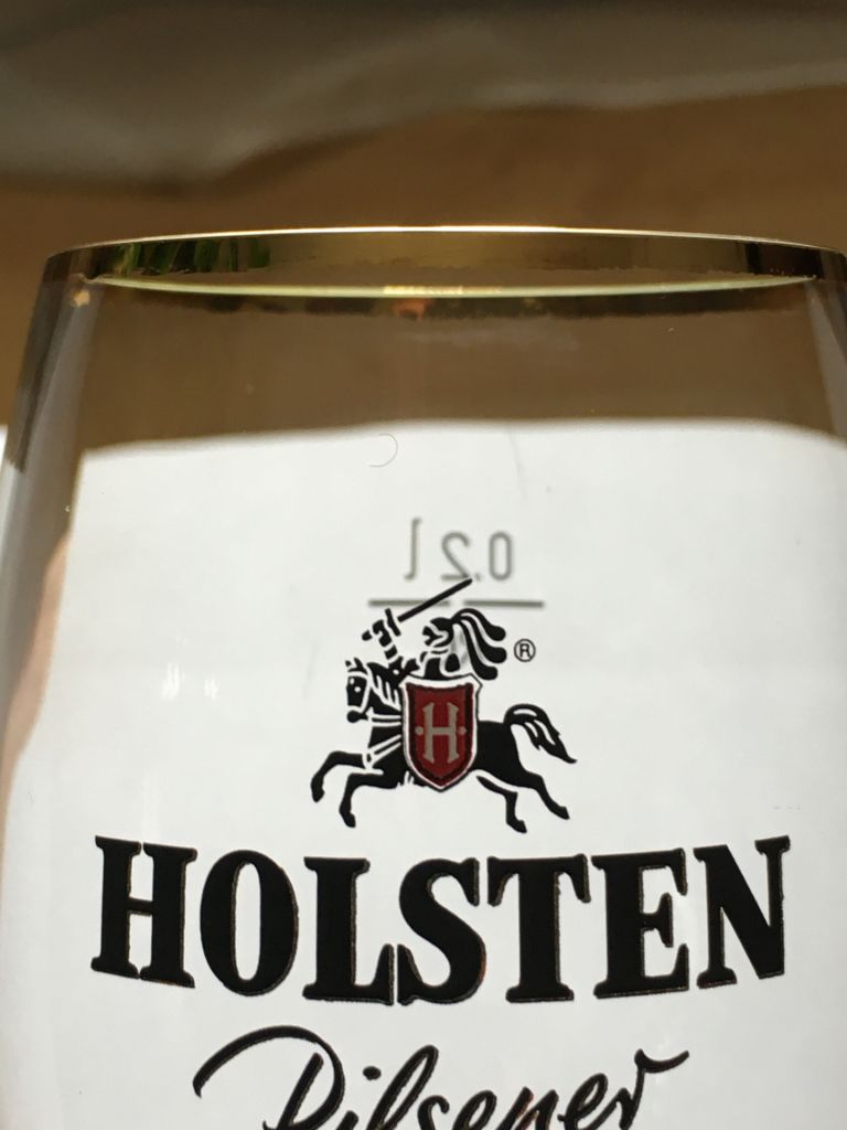 Пивний келих, фужер Holsten Pilsener Premium Німеччина. - фото фото фото 3