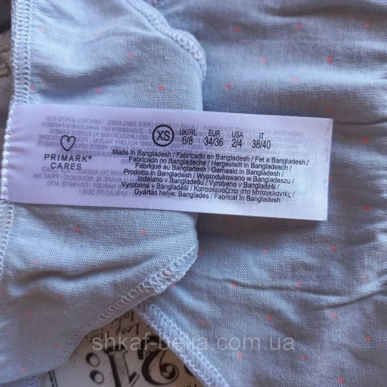 Трусики 42-44 XS р Primark стринги Хлопок в горошек - фото фото фото 2