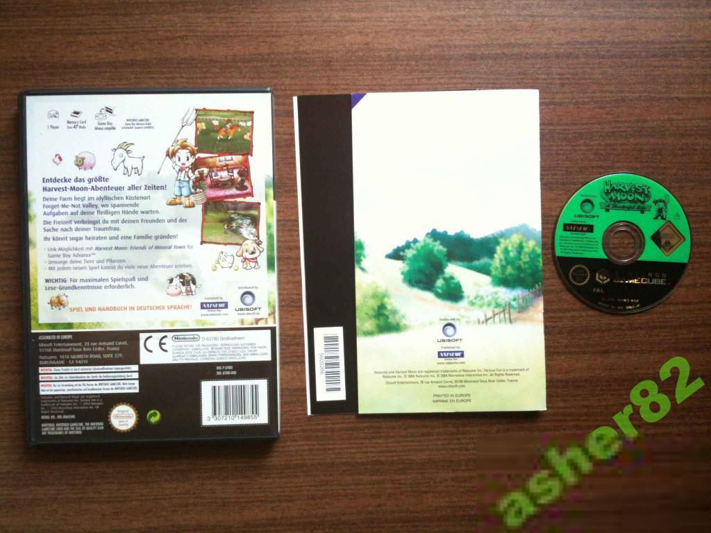 Игра на Nintendo Gamecube "Harvest Moon"        (PAL) - фото фото фото 1