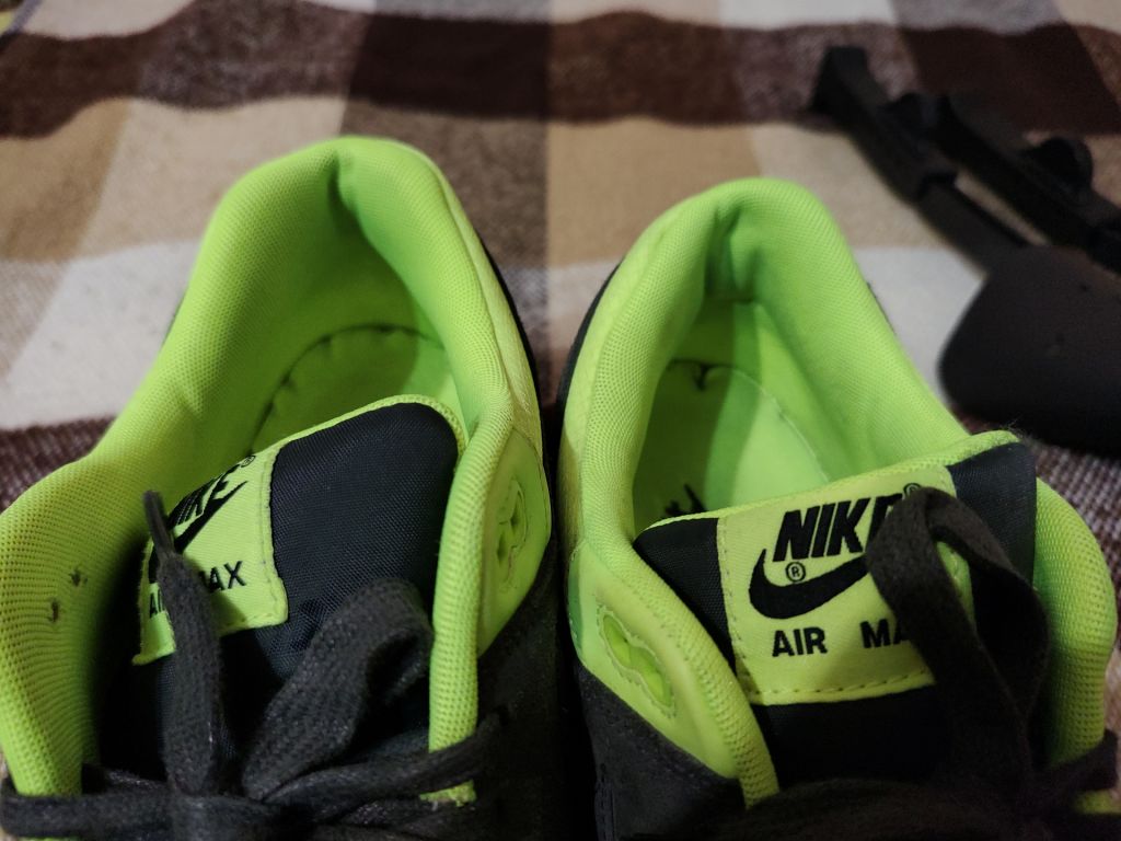 Кросівки Nike Air Max 1 Split Black Volt - фото фото фото 6