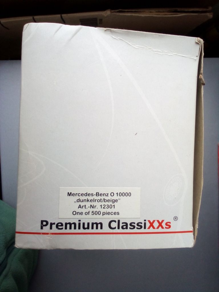 1/43 Premium ClassiXXs Mercedes Benz O 10000 - фото фото фото 3