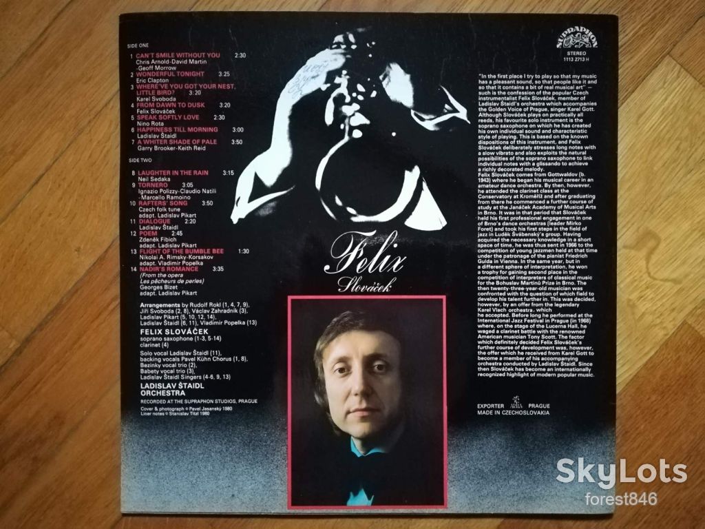 The very best of Felix Slovacek  (лам. конв.)-Ex.+, Чехословаччина - фото фото фото 1