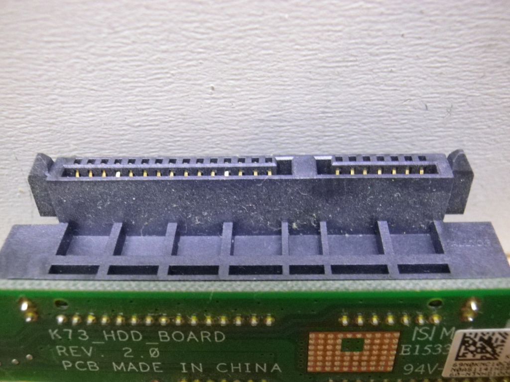 Б/У Плата модуль роз'ємів HDD1, HDD2 на ASUS X73E - фото фото фото 4