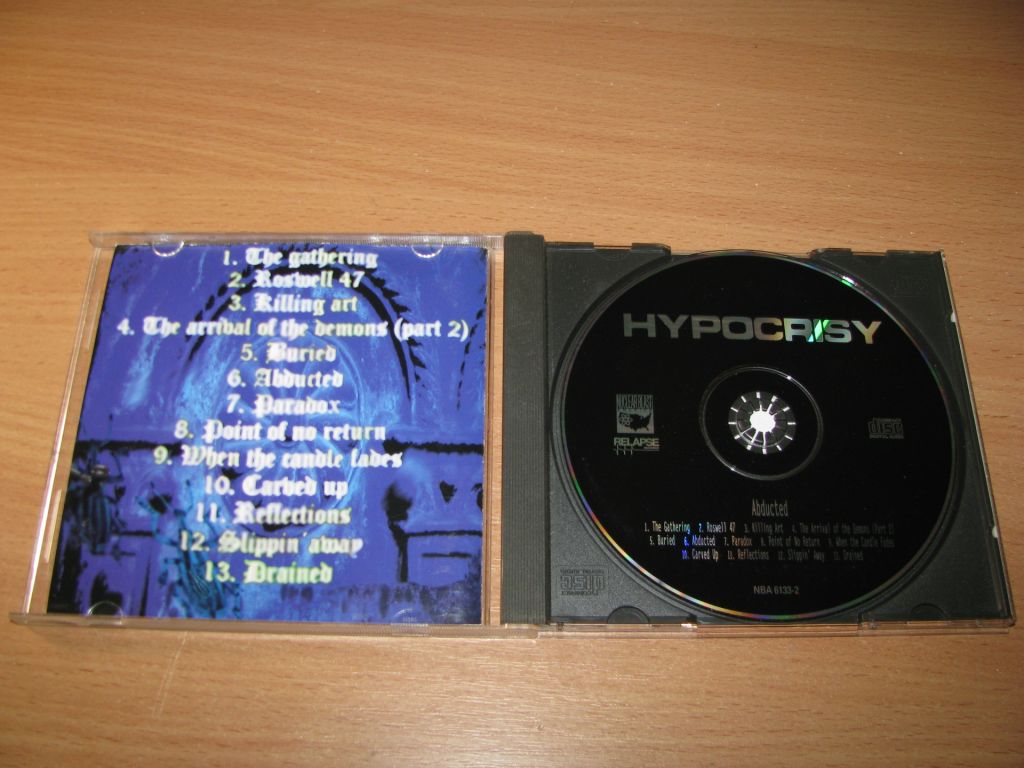 HYPOCRISY - Abducted  (1996 Nuclear Blast 1st press,USA) - фото фото фото 1