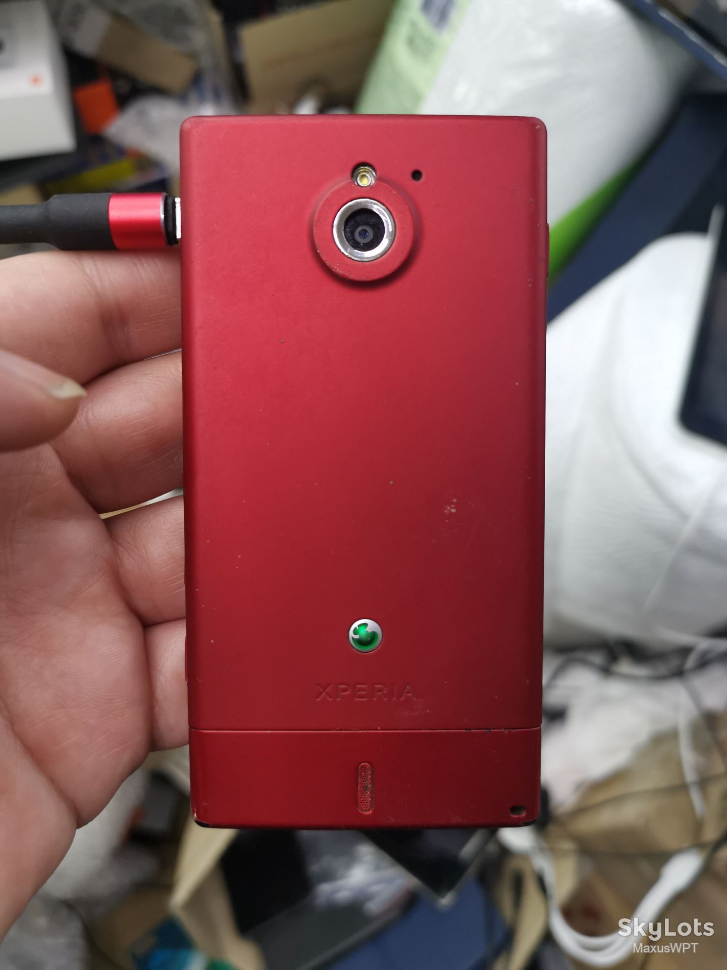 #565 Sklad Sony Xperia sola mt27I red - фото фото фото 1