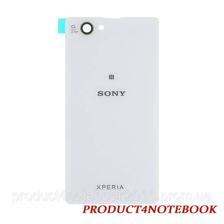 Задняя крышка для Sony Xperia Z1 Compact Mini, D5503, white - фото фото фото 0