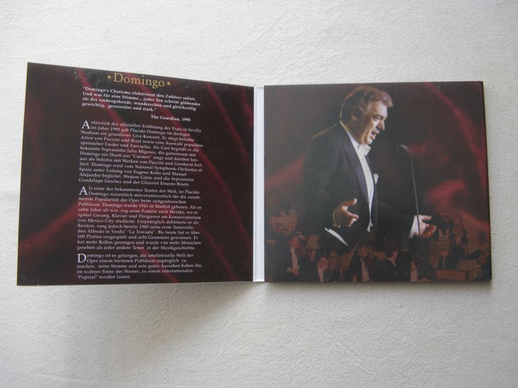 DVD Классика. Placido Domingo. Placido Grandissimo. - фото фото фото 1