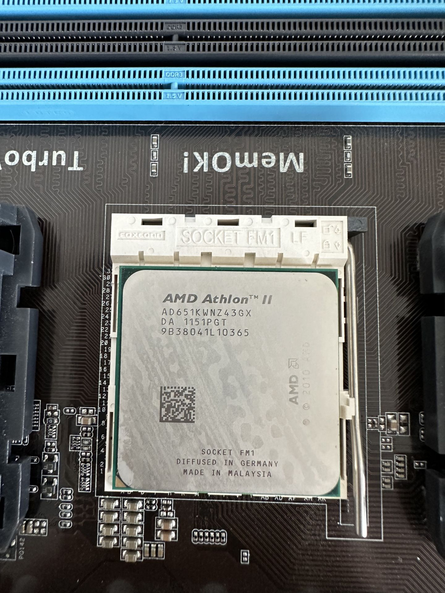 Материнская плата Asus F1A55 R2.0   (sFM1 + Athlon 651 - фото фото фото 1
