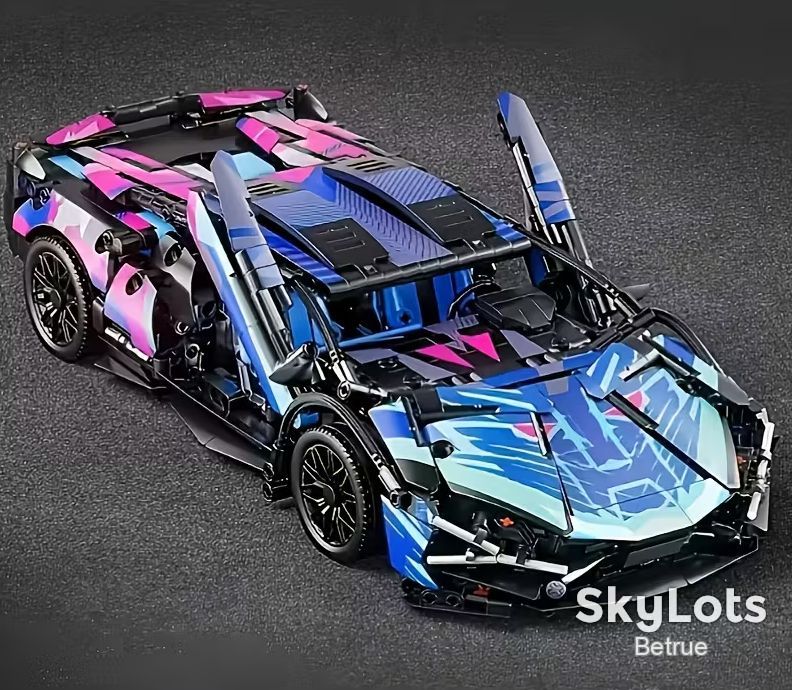 Конструктор Technic Lamborghini Фіолетовий   (20086) - фото фото фото 1
