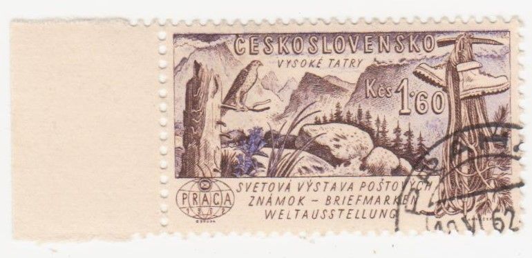 Чехословакия 1961 г № 1309 гашеная - фото фото фото 0