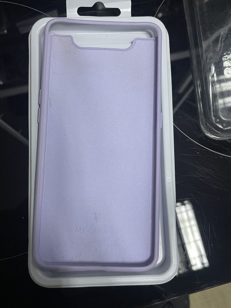 ЧОХОЛ ДЛЯ SAMSUNG GALAXY A80 НІЖНО-ФІОЛЕТОВИЙ МАТОВИЙ SOFT TOUCH - фото фото фото 1