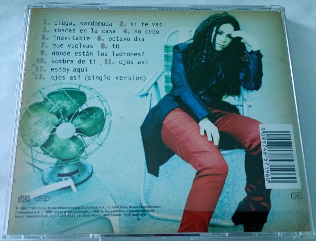 SHAKIRA Dónde Están Los Ladrones? CD Austria - фото фото фото 2
