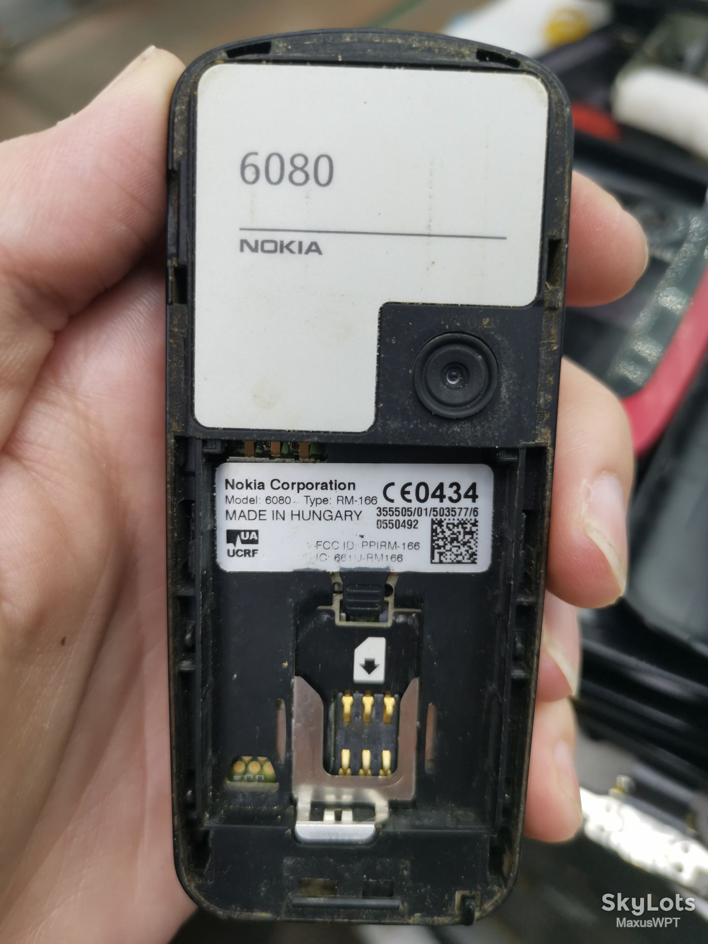 #784 Sklad Nokia 6080 gray gold - фото фото фото 1
