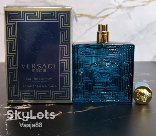 Versace Eros Pour Homme 100 мл чоловічі БЕЗКОШТОВНА ДОСТАВКА НП - фото фото фото 1