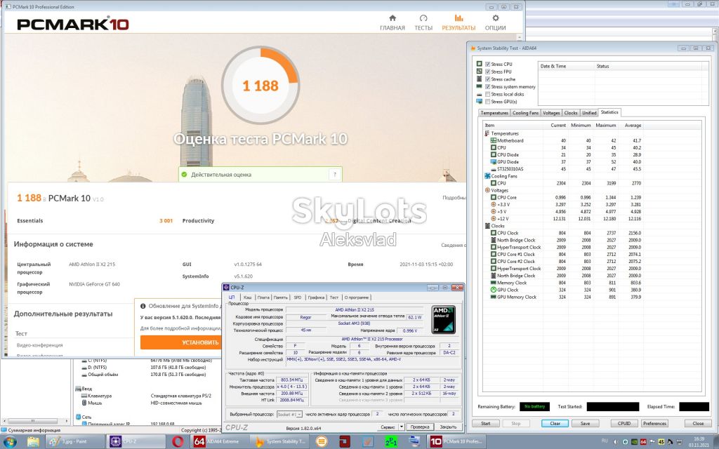 AMD Athlon II X2 215 2.7GHz AM3 - фото фото фото 7