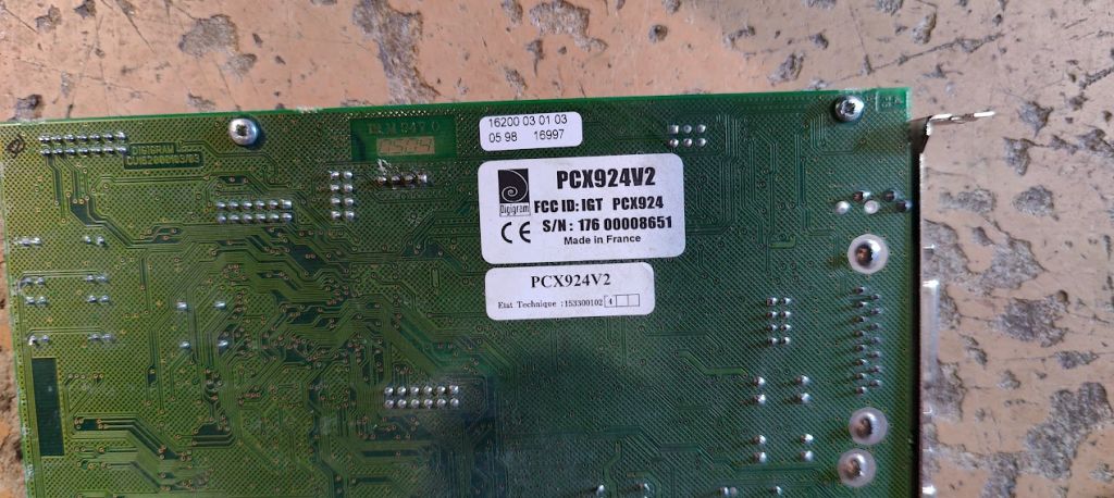 Звуковая карта Digigram PCX924 V2 PCI № 232107101 - фото фото фото 3