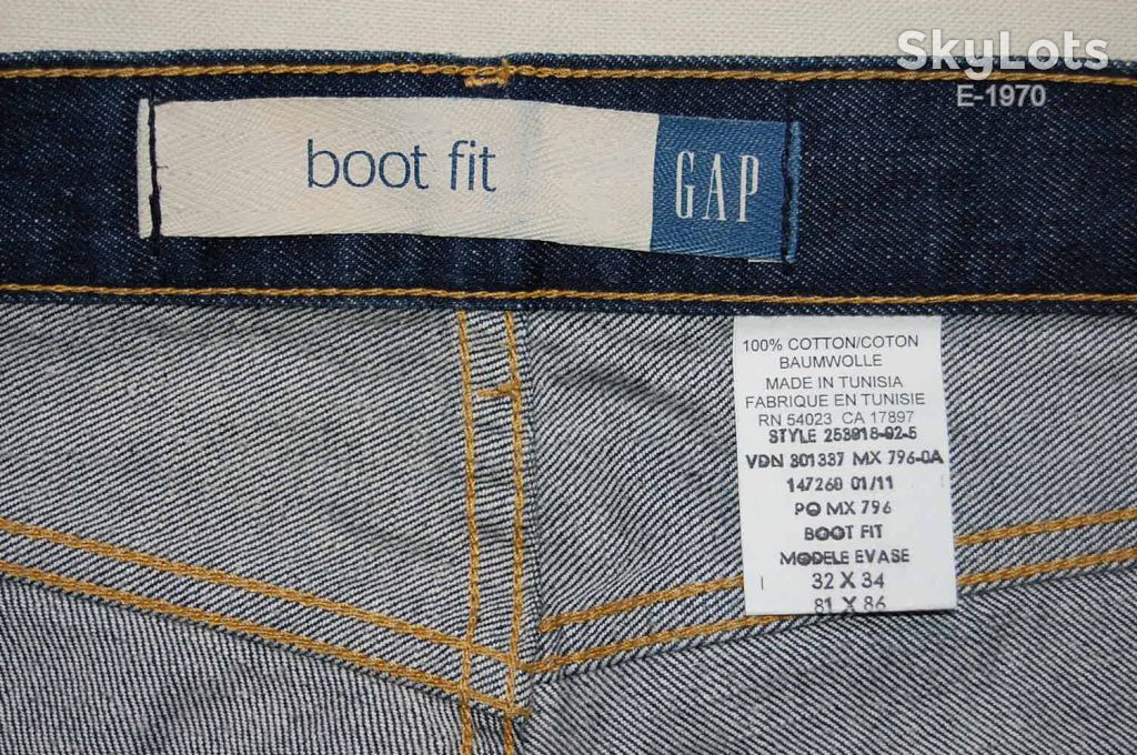 Джинсы GAP DENIM р. W32 L34 original TUNISIA - фото фото фото 6