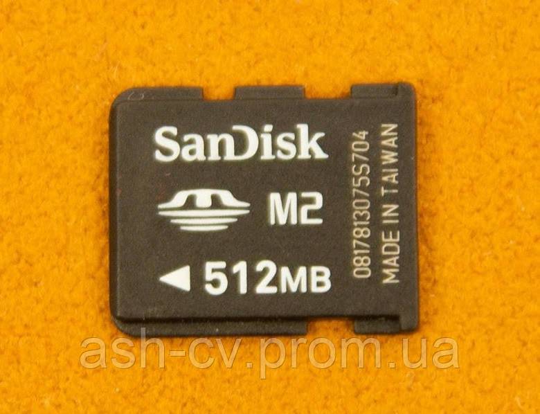 Карта пам&amp;#039;яті, SanDisk, M2, 512 Mb - фото фото фото 0