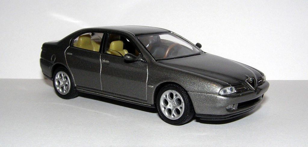 1998 Alfa Romeo 166  (936) Solido for Hachette Масштаб 1/43 - фото фото фото 3