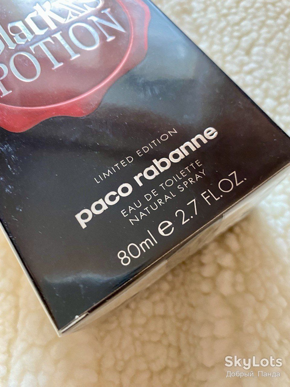 ЛІМІТОВАНА ВЕРСІЯ ! PACO RABANNE BLACK XS POTION ! MADE IN FRANCE ! 80 ML ! - фото фото фото 3