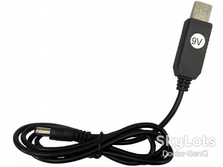 Кабель живлення для роутера /модема USB DC  ( 9V ) 5.5x2.1 мм - фото фото фото 0