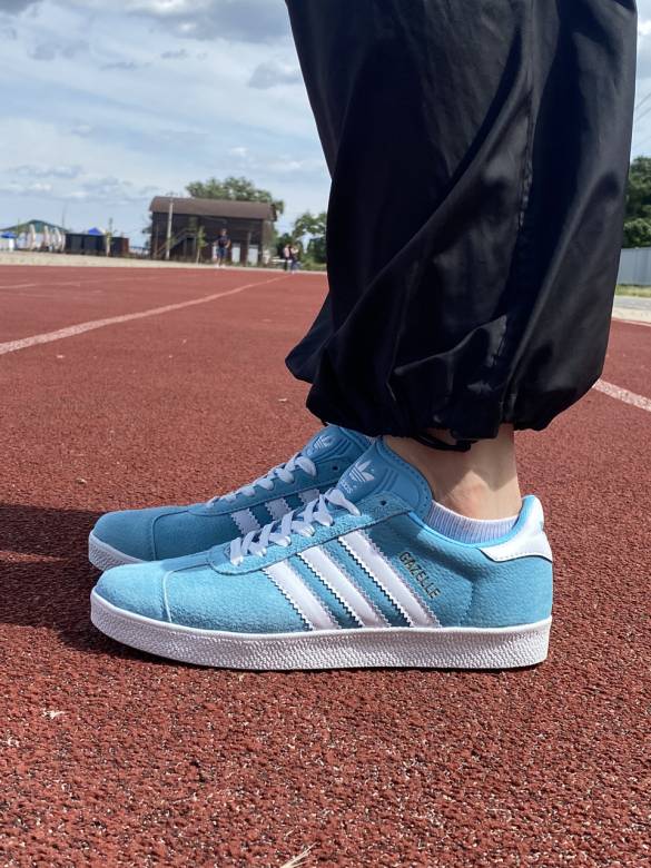 Adidas Gazelle Blue Green - фото фото фото 0