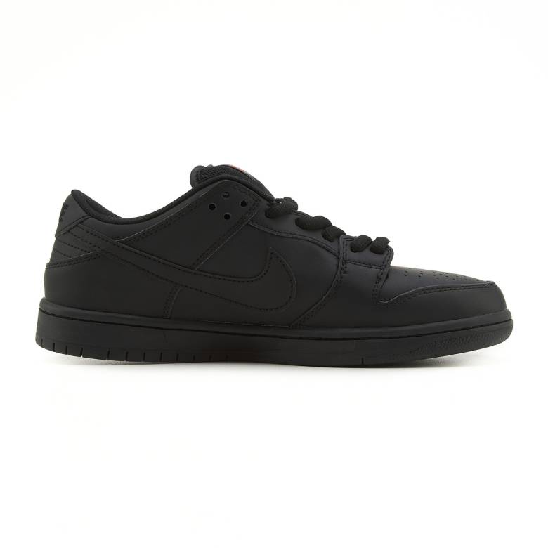 NIke SB Dunk Low Total Black Leather 36 - фото фото фото 2