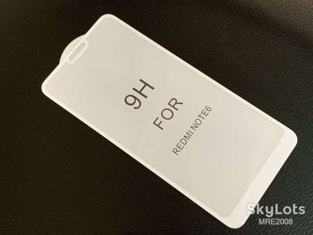 Захисне скло 5D для Xiaomi Redmi Note 6 / Mi 8 Lite white - фото фото фото 1