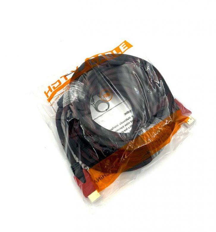 HDMI кабель V1.4 Nylon 10м Black/Red - фото фото фото 1