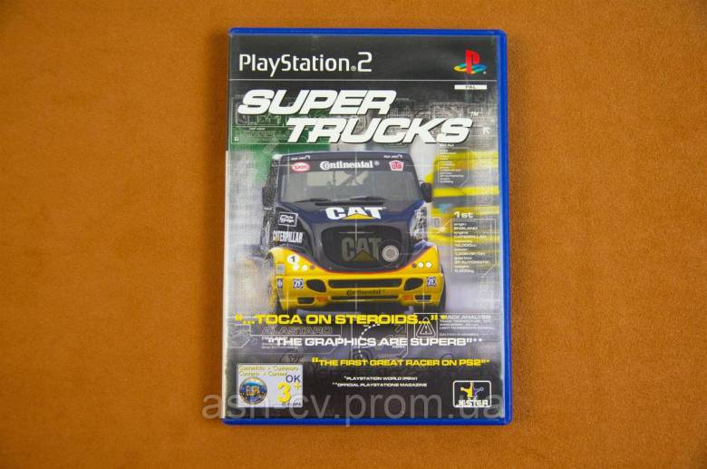 Диск для Playstation 2, гра Super Trucks - фото фото фото 0