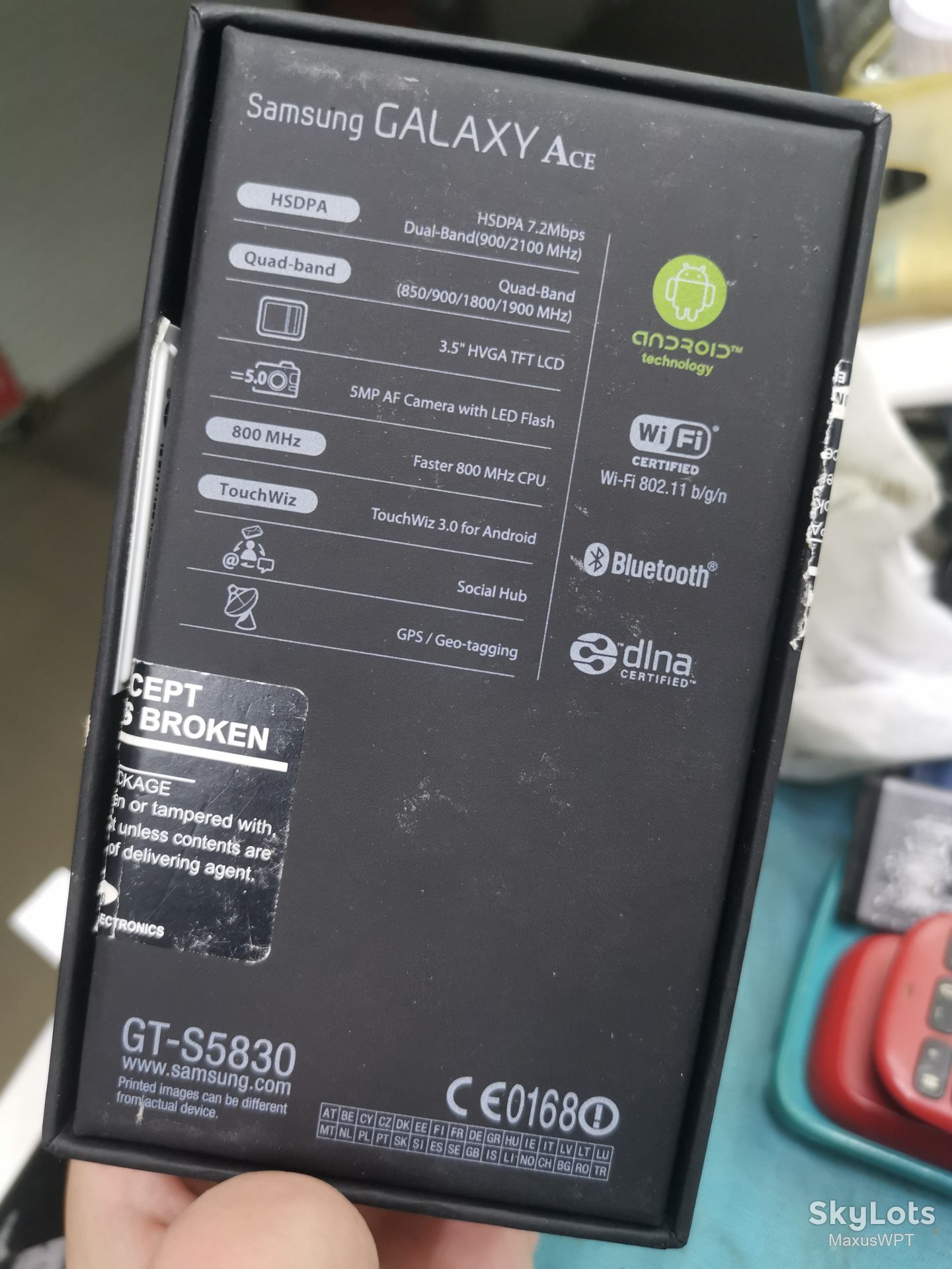 #1639 Sklad Samsung Galaxy Ace Hugo Boss - фото фото фото 4