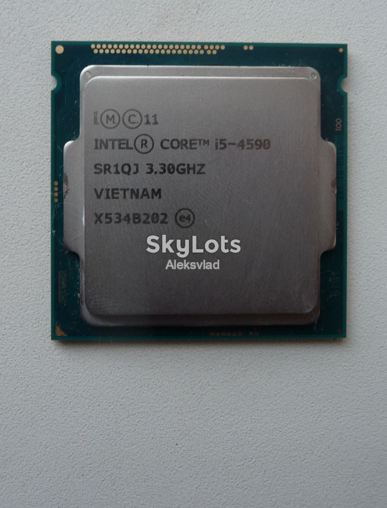 Intel Core i5-4590 3,3-3,7GHz/5GT/s/6MB  Socket 1150 - фото фото фото 0