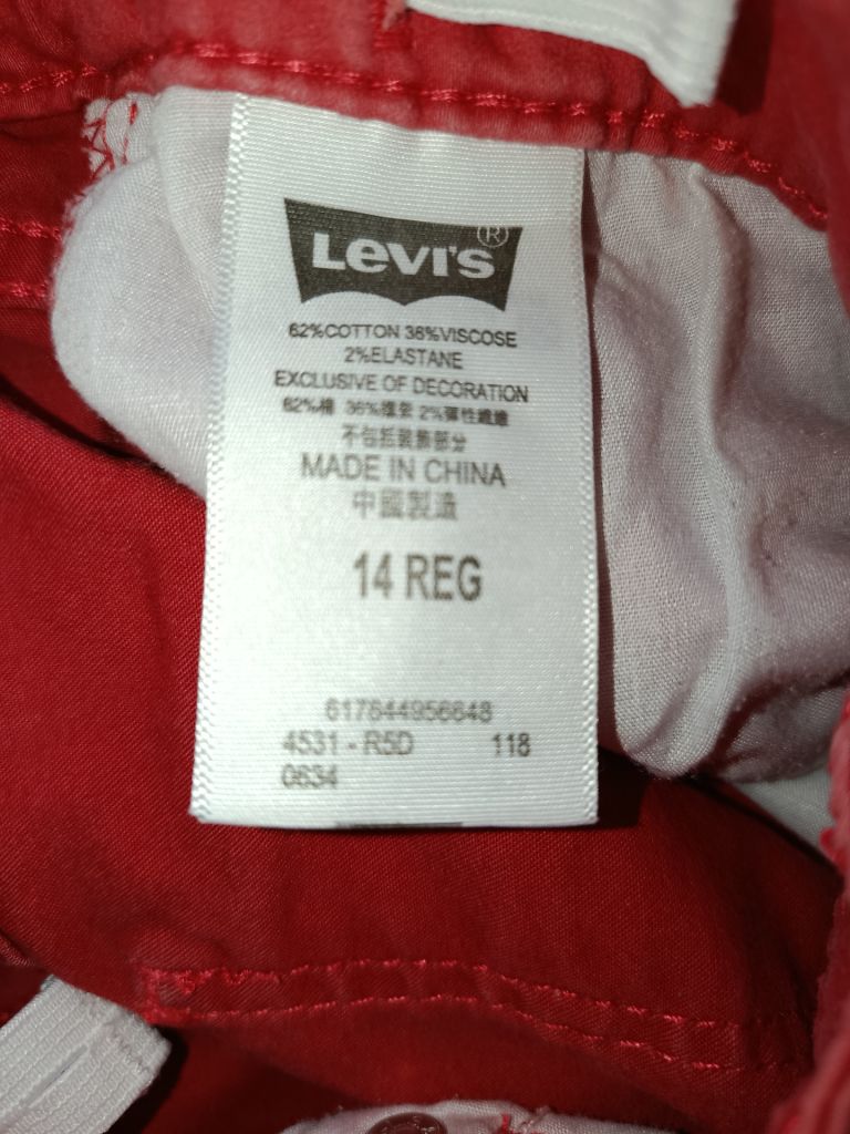 Шорты Levi Strauss 158-164 рост - фото фото фото 2