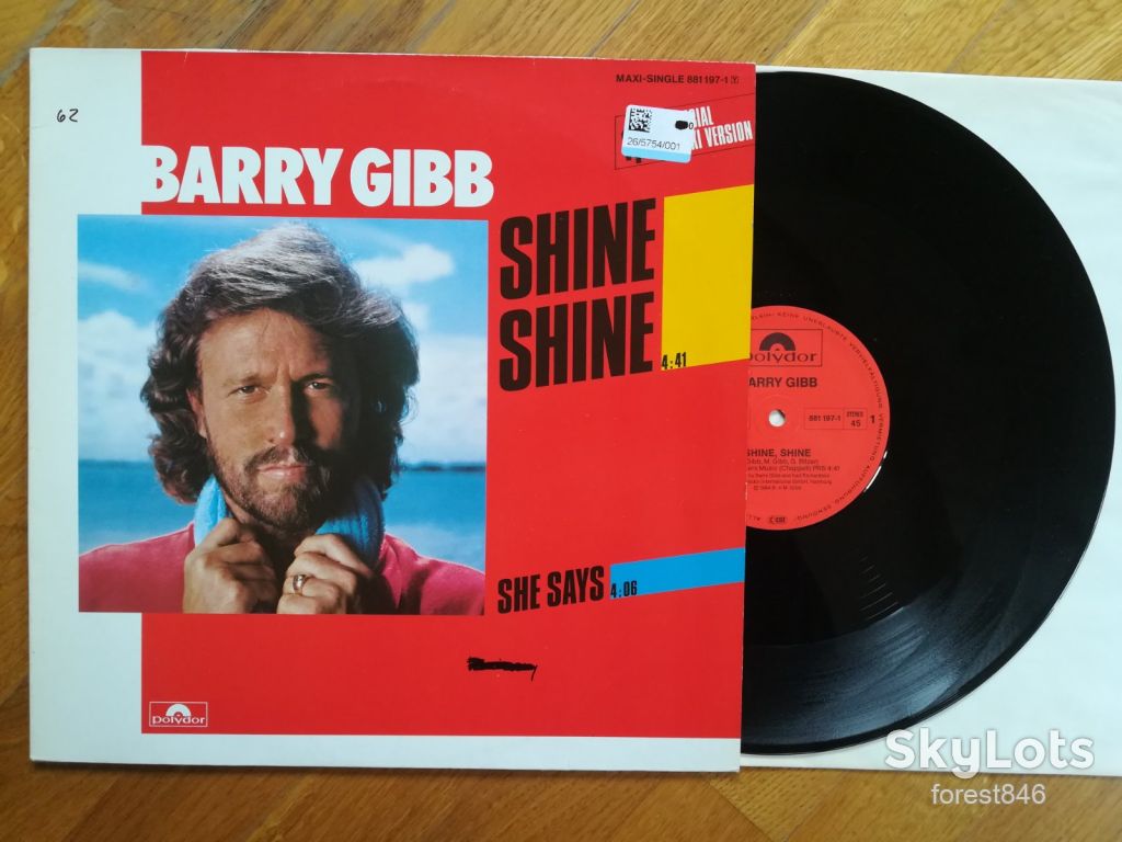 Barry Gibb  (глянс. конв.)-NM-, Німеччина  (&amp;70) - фото фото фото 0
