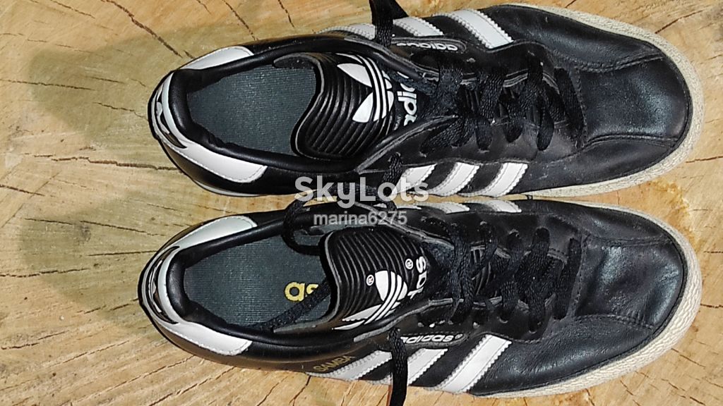 ADIDAS SAMBA~КОЖАНЫЕ КРОССОВКИ ~ОРИГИНАЛ ИНДОНЕЗИЯ р 38 /25 см - фото фото фото 3