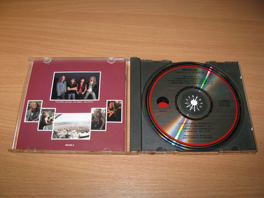METALLICA - Master Of Puppets       (1986 Elektra/Asylum ARC USA) - фото фото фото 1