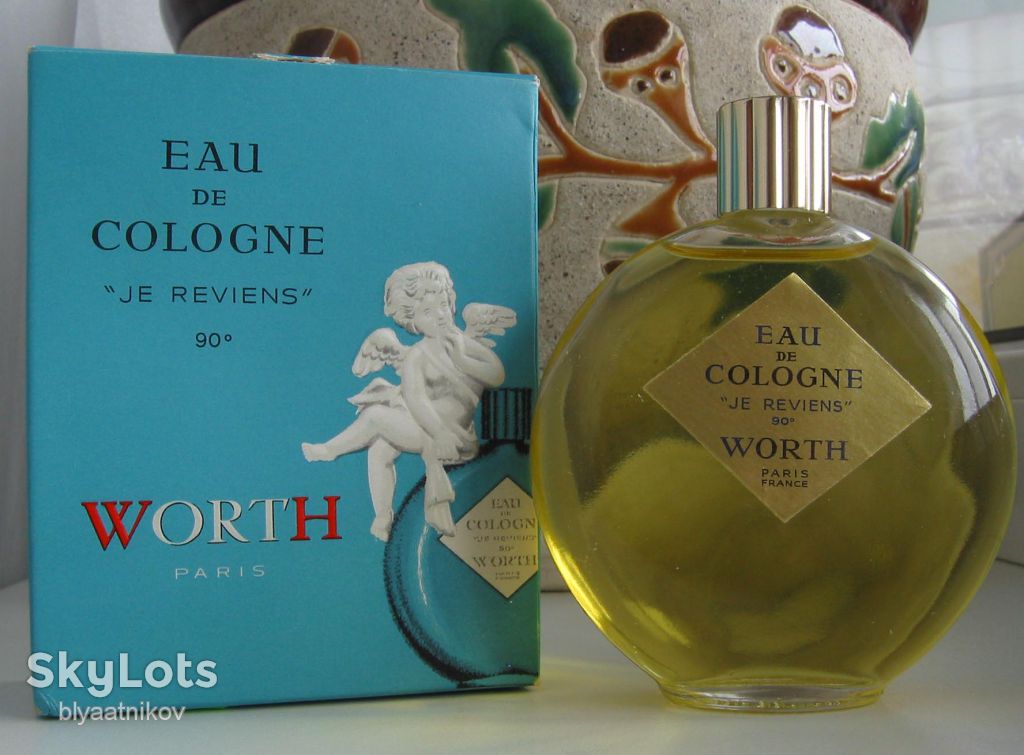 Je Reviens Worth  eau de cologne   62мл 70-80е  Винтаж - фото фото фото 0