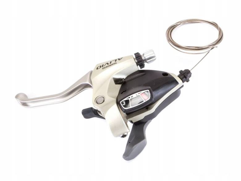 Манетка моноблок Shimano ST-M410 Alivio 3 швидше. (ST-M410-3) - фото фото фото 4