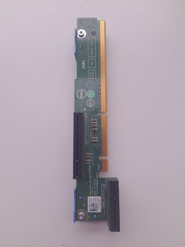 Райзер Dell R420 PCIe x4_G2 iDrac Ent 1P Riser Card  (HC547) - фото фото фото 1