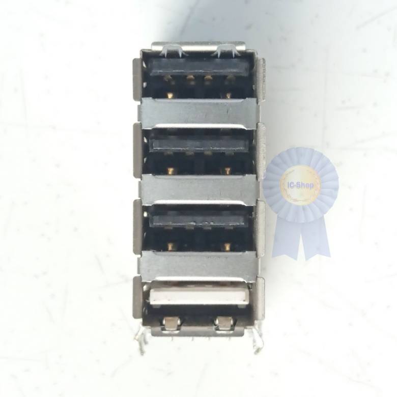 Разъем Desktop USB 2.xx - №3 ( FOXCONN UB1112C-QSDW-4F ) - Оригинал Демонтаж - фото фото фото 0