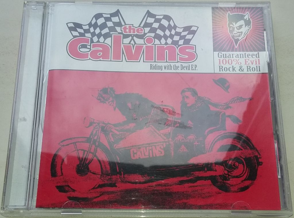 THE CALVINS Riding With The Devil E​.​P. CD, EP US - фото фото фото 0