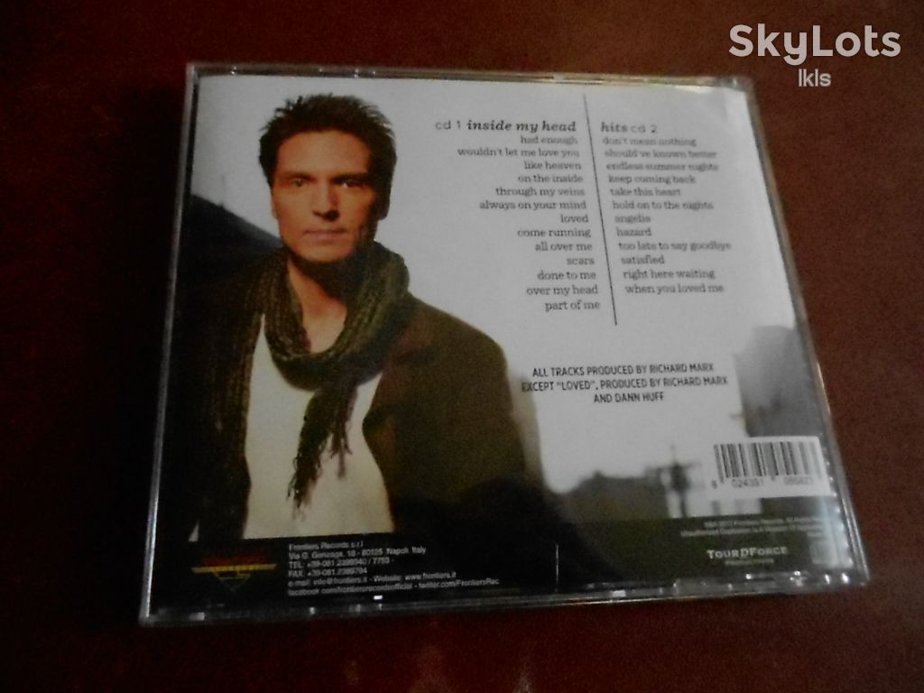 Richard Marx Inside My Head 2CD новый - фото фото фото 1